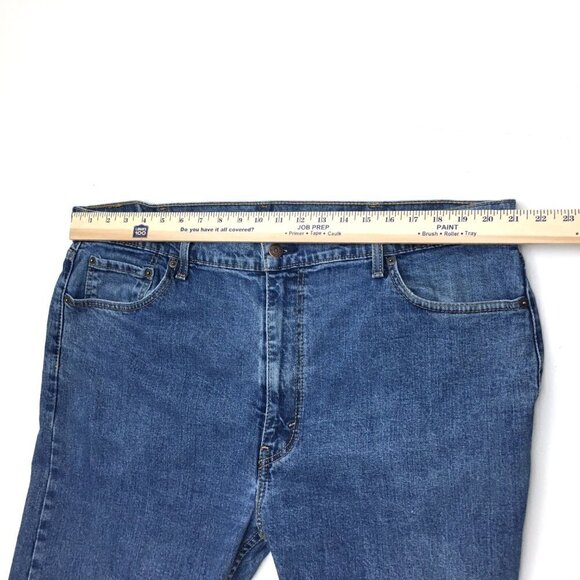 Levi's 505 Men's Straight Leg Jeans Medium Wash size 42 x 32 - Picture 4 of 11